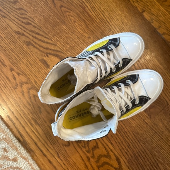 RARE Plaid Converse 70 hacked fashion high top sneakers - Picture 9 of 16